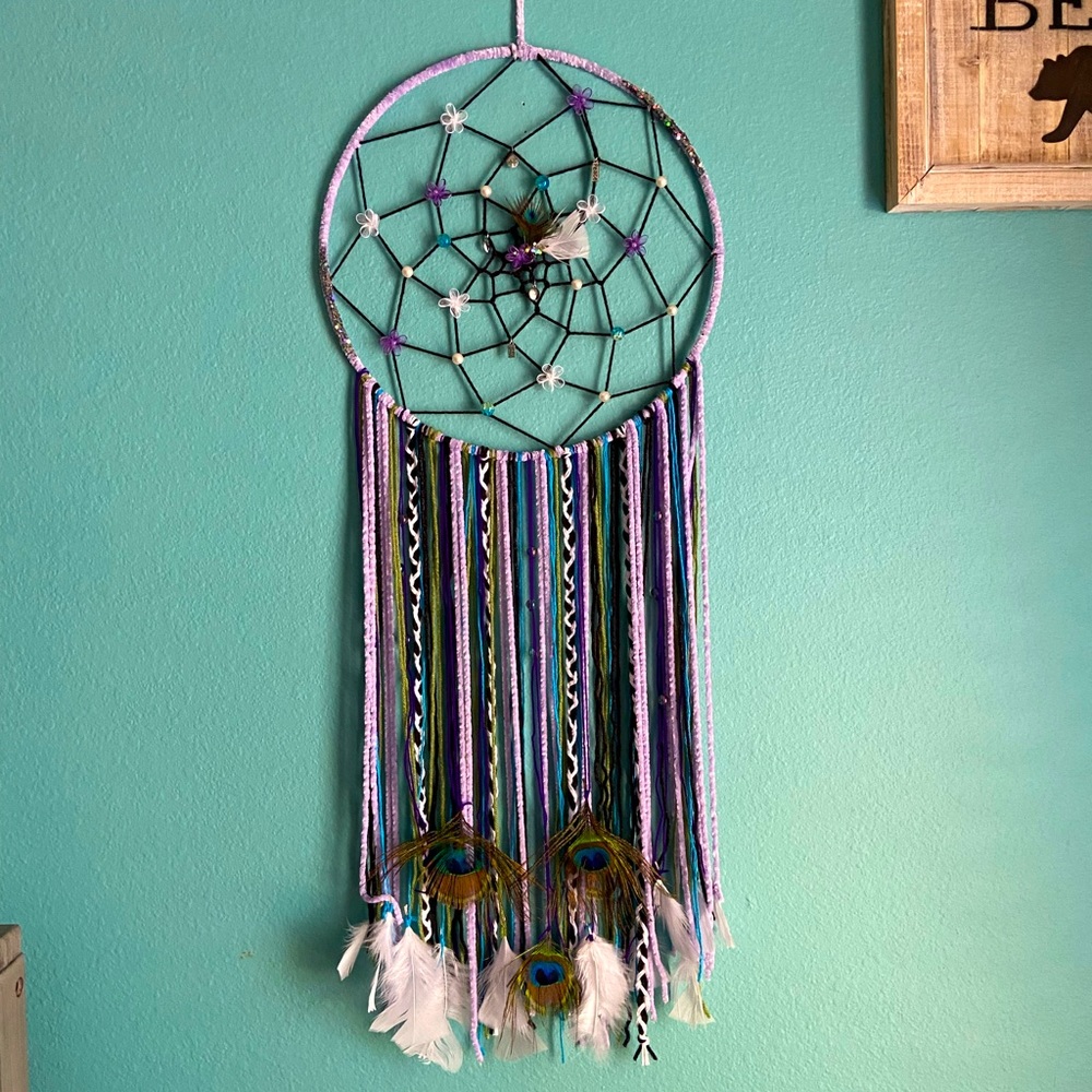 Peacock Dreamcatcher